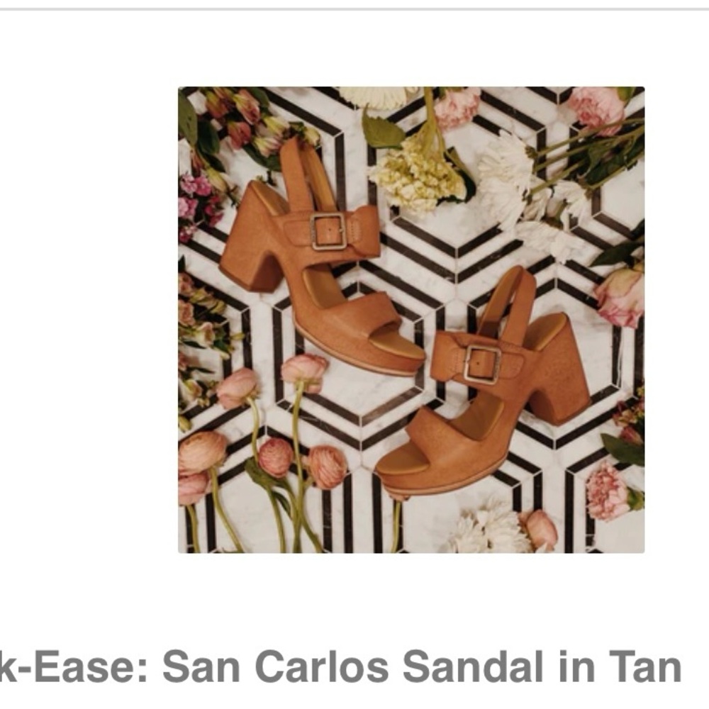 Kork-Ease Tan Leather Sandals